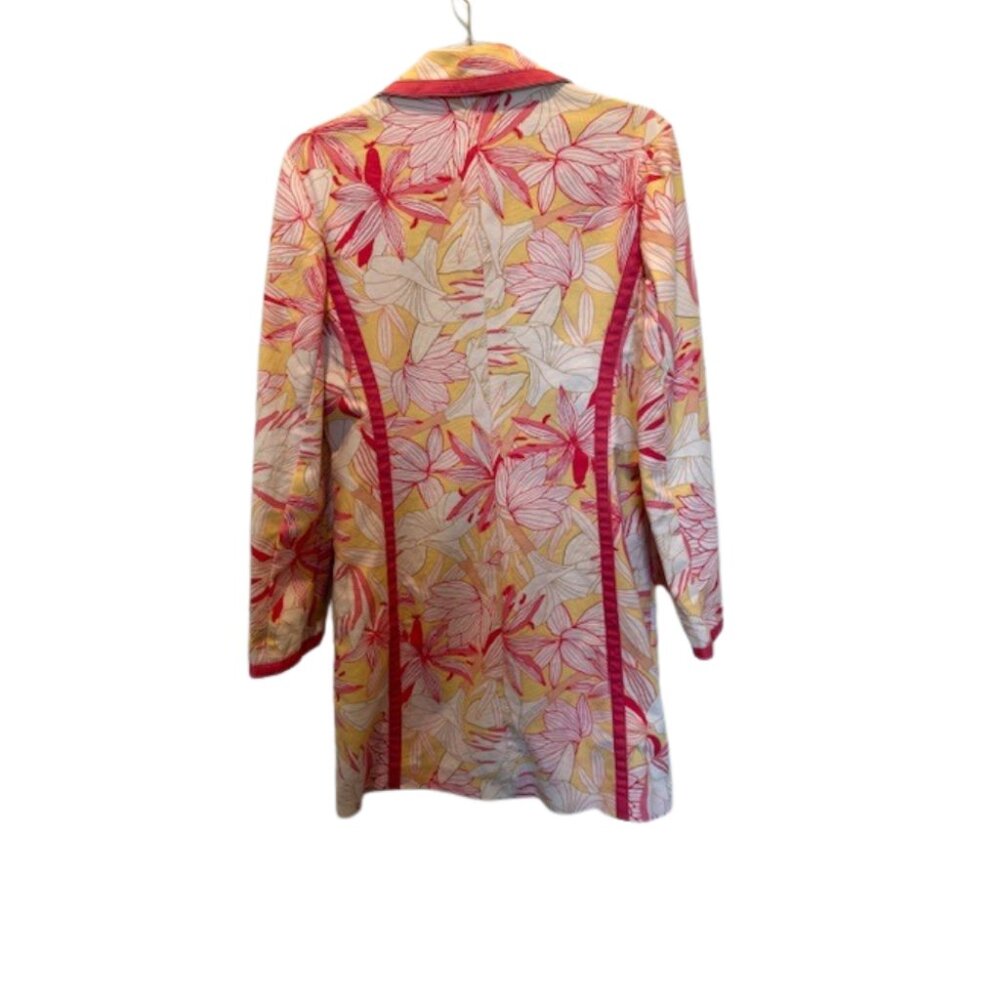 Peck & Peck Collection Floral Dress Jacket Size 8 Spring Ready - Picture 2 of 6